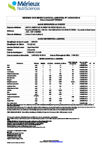 Análise de Água - 2° Semestre 2025