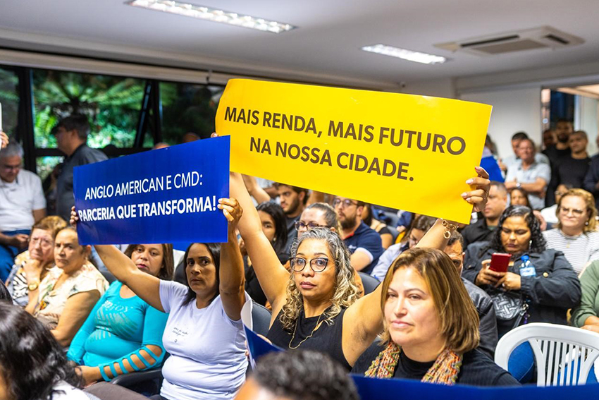 Comissão de Minas e Energia presencia demonstração de apoio às atividades da mineração em Conceição do Mato Dentro