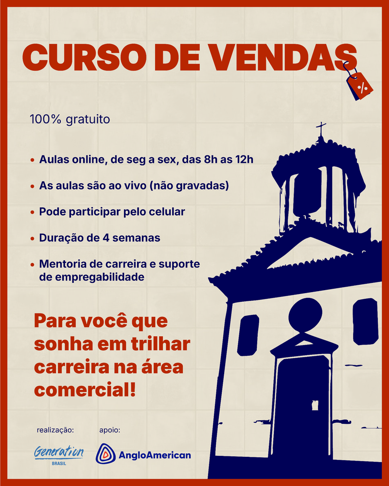 Vendas em Minas Gerais