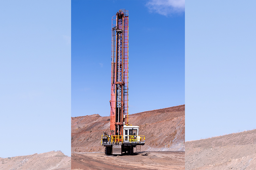 Anglo American dá mais um passo rumo à Mina Moderna com lançamento de perfuratriz autônoma
