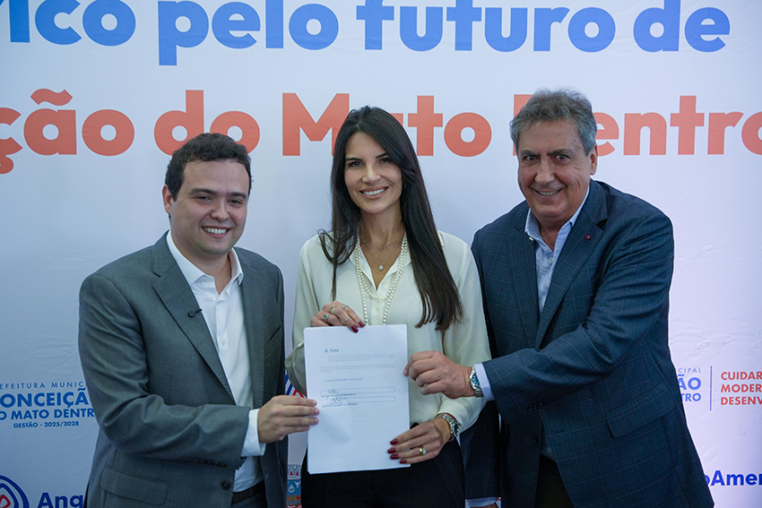 Acordo histórico: Anglo American e Prefeitura de Conceição do Mato Dentro anunciam investimento de R$ 500 milhões