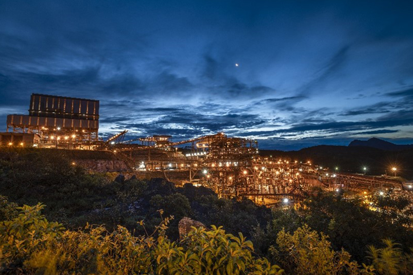 Empreendimento Minas-Rio. Divulgação Anglo American.