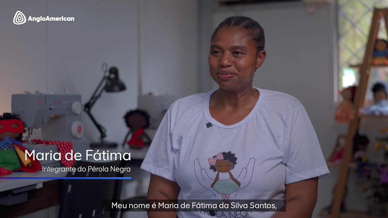 Arte, força e comunidade: Maria de Fátima e o brilho do Pérola Negra